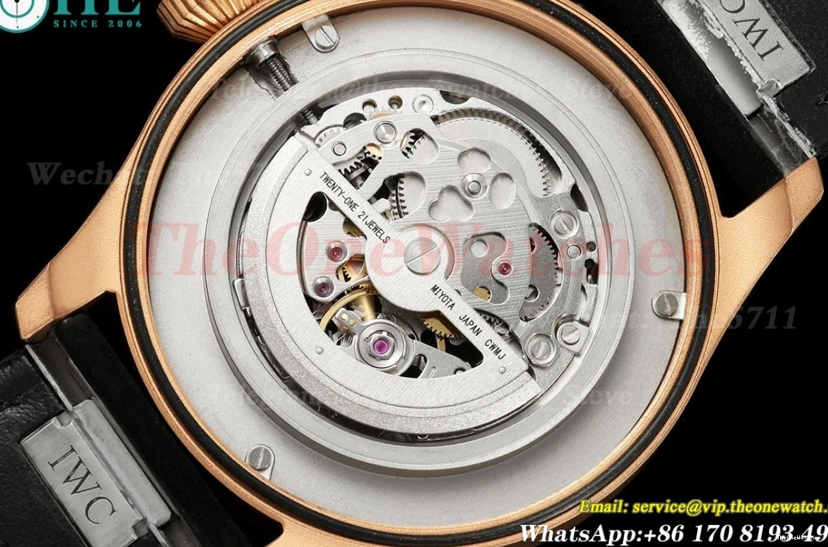 Dial LE Big Black Pilot Spitfire 8N24 'Mr Bronze Porter' M+ 43mm 0405